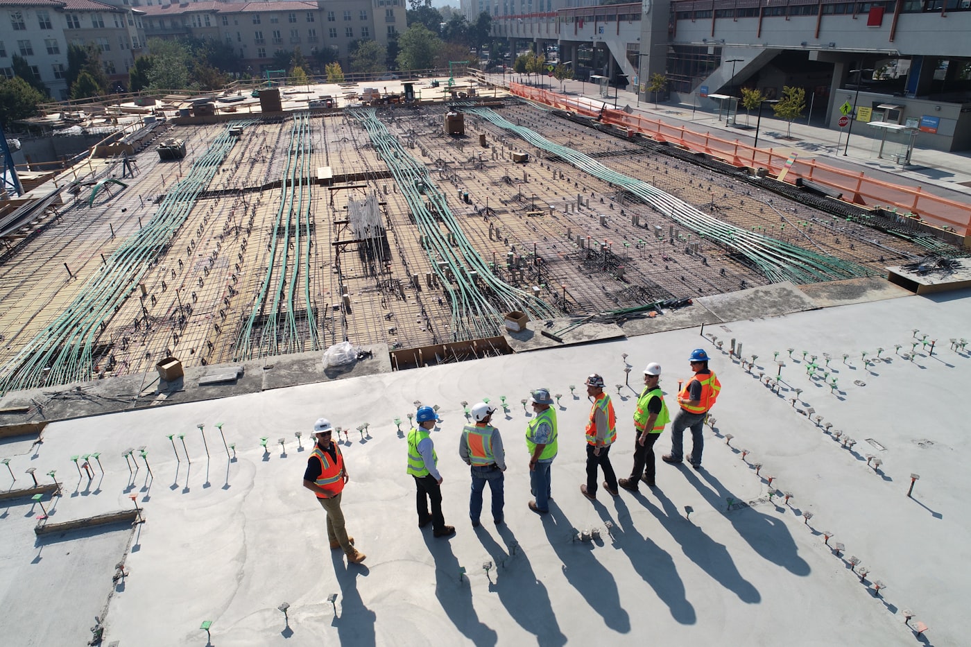 Equipe RARO Engenharia em obra